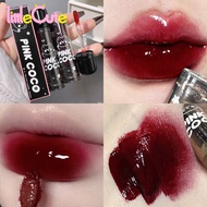Punk Juice Red Lipgloss - Water Light Clear Lip Glaze - Lip Makeup Cosmetic - Waterproof Non Stick Liquid - Cherry Liquid Lipstick - Lasting Sexy Lip Tint - Mirror Lip Gloss