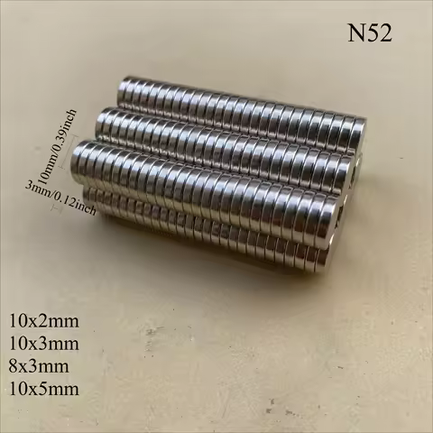 N52 10x2 10x3 10x5 Magnets Scooter Neodymium Search Strong Magnet Round Generator Factory Customised