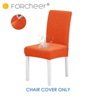 FORCHEER Restaurant Water Resistant Chair Cover 1 piece Corn Kernel/Jacquard Chair Cover Detachable,
