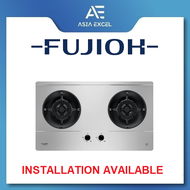 FUJIOH FH-GS6520 SVSS 2 BURNER STAINLESS STEEL BUILT-IN GAS HOB WITH SAFETY DEVICE