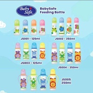 Baby Safe botol susu 125ml dan 250ml with handle JP003/JP004/JP005