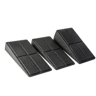 (KYSB) 3pcs Yoga Bricks Squat Wedge Blocks Slant Board Adjustable Non-Slip Foot Stretcher for Gym Fi