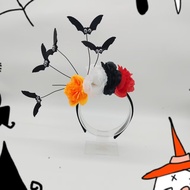 Halloween Spider Web Headband Creative Pumpkin Spider Web Headband Spider Bat Web Party Headband 10.