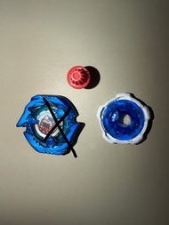 日版 全新 放display beyblade x 爆旋陀螺 bx-00 5-60GF 籃鯊 限定 固鎖5-60