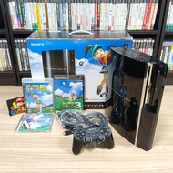 งานกล่อง Ps3 อ้วน เล่นแผ่น Ps1ps2ps3  SONY PS3 Every Body Golf5 20 GB. CECHB00  📟 JAPAN 🇯🇵 Menu Eng.