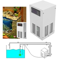 70W-72W พิพิธภัณฑ์สัตว์น้ำ ตู้ปลา กุ้งน้ำ Chiller เครื่องทำความเย็น 1-3L/min เครื่อง