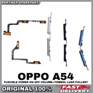 TOMBOL Flexible On Off Volume + External Button Oppo A54 1SET