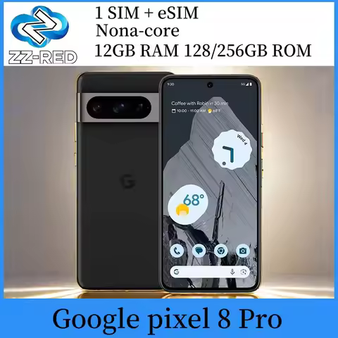 Google Pixel 8 Pro phone 5G Google Tensor 8pro G3 12GB RAM 128GB 256GB 6.7" NFC OctaCore Android 50M