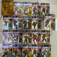 G.I. GI JOE 25TH ANNIVERSARY ACTION FIGURE - Snake Eyes • Storm Shadow • Snow Job • Beachhead • DUKE