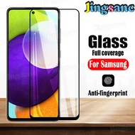 Jingsanc Kính Cường Lực Chống Vân Tay Che Phủ Toàn Diện Cho Samsung Galaxy M22 M32 A22 5G A22 4G A22