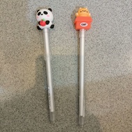 Kuki pen silicone pen silicone ballpoint pen cute character panda cat cat