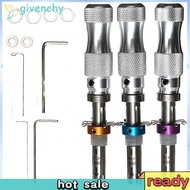 [givenchy1]3Pcs Tubular 7 Pins Lock Pick Tool Locksmith Tool Lock Pick Set