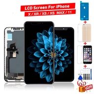 Top Quality LCD For iPhone X XR XS MAX 11 11 Pro Max Touch Screen Digitizer Assembly Replacement wit