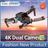 Melihat kacamata ♤Ready Stock E88 dron Mini 4K DUAL Camera Drone with drone murah Drone 4K Equipped With WIFI FPV VIDEO RC Quadcopter♛