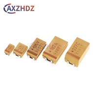 10PCS 6.3V 10V 16V 20V 25V 35V 226K 22/68/100/150/470UF A B C D E 3216 3528 6032 7343 10% SMD Tantal