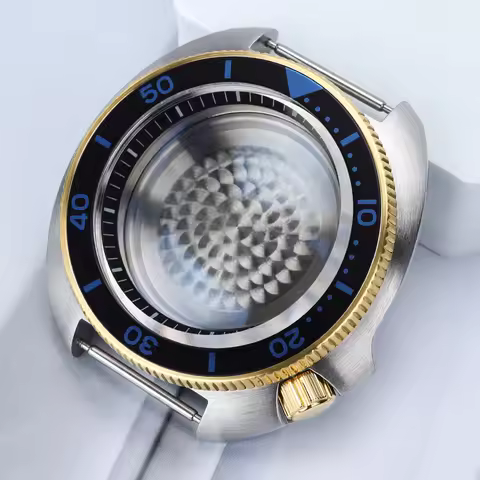 Men's 44mm NH35 Watch Case Sapphire Waterproof With Chapter Ring For Mod Tuna SKX6105/6309 Seiko NH3