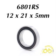 6801RS Bicycle Bearing - 1 Ring