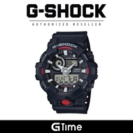 [OFFICIAL CASIO WARRANTY] Casio G-Shock GA-700-1A Men's Digital Analog Special Color Black Red Strap