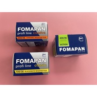 35mm Fomapan 100 200 400 ISO Black And White Film For Analogue Cameras ( Vintage BW Film ) 35 mm 135