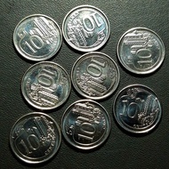 Koin 10 Sen Singapore Tahun Campur
