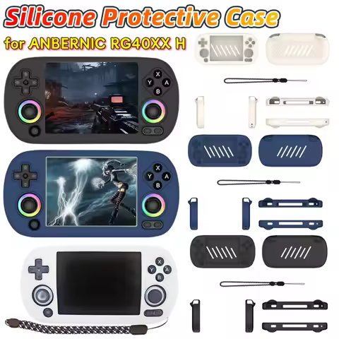 Silicone Case Protector Shell Sleeve Shockproof Protector Cover Anti-Scratch with Lanyard for ANBERN