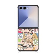 Phone Case Samsung Z Flip Fold 7 6 5 4 3 Phone Custom Dr Stone Anime Manga