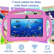 1 Piece Kids Tablet, 7 Inch Tablet For Kids, Android 12/2GB RAM 32GB ROM/2.4G WiFi/1024x600 IPS Disp