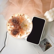 【客製禮物】永生星球 夜燈 手機無線充電座 情人節 母親節