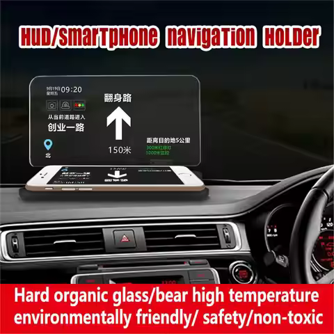 H6 Car Head Up Display Projector Holder 6 inch Universal Phone Navigation Smartphone Holder gps Head