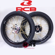 Y15ZR Y16 Set Racing Boy 160X17, RCB Lidi Gold, RCB Hub Diamond Wheel with Tyre One Set