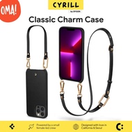 "Cyrill [Spigen] iPhone 13 Pro Max Case - Classic Charm | Crossbody Strap + Wristlet Cover