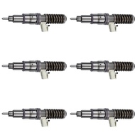 6PCS Fuel Injector Unit 21106375 For Volvo D13 D13F MD13 US07 EPA07 Engine Mack MP7 MP8 Trucks FH PR