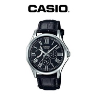 Casio classic analog Genuine Leather Band watch (original) MTP-E311LY-1AVDF