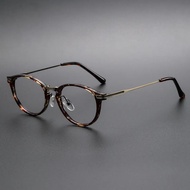 Fashion Oval Glasses Frame Eyeglasses for Men Women Retro Spectacles Frame