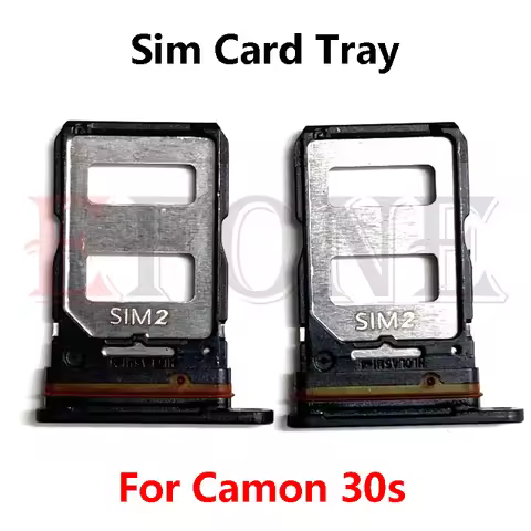 For Tecno Camon 30 30S Pro CL6 CL6k Sim SD Card Tray Slot Holder Replacement
