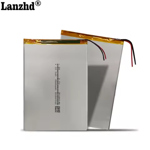 1-10pcs 3.7v Li Polymer lithium battery 30100140 6000mAh For Teclast M40 love landing PDA smart tabl