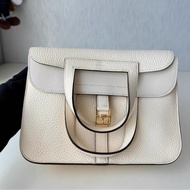 Hermes 愛馬仕 halzan 25 奶油白 nata Z刻