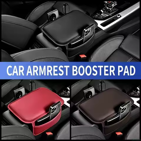 For Honda Stepwgn Stepwagon rp3 rp5 2015-2021 Car Armrest Box Pad Leather Cushion Storage Bag Elbow 