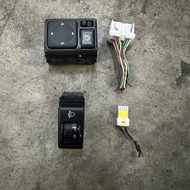 Nissan Latio Tiida C11 Sylphy G11 Grand Livina Suis Side Mirror Switch Lampu Light Levelling Adjuste