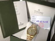 🍀🍀🌷Swiss Titoni Cosmo King Vintage Mechanical Watch