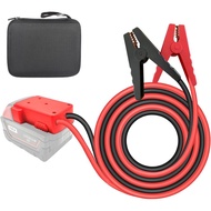 Jumper Cable Clamps for Milwaukee M18 18V Battery Jump Starter, 3.28FT 8AWG Car Battery Jumper Cable