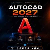AutoCAD 2027, 2026, 2025 | Windows (Lifetime Use)