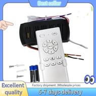E7G-Frequency Conversion Ceiling Fan Remote Control Kit 6 Speed High Voltage Receiver Light Controll