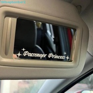 SEPTEMBERB Passenger Princess Car Stickers, Self Adhesive Passenger Princess Passenger Princess Sticker, Reflective Waterproof Personality Car Mirror Decoration