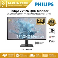 PHILIPS 27’’ 2K Monitor 27E2N1500L - QHD | IPS | HDR 10 | 75Hz | 1ms | Flicker Free | Adaptive-Sync 