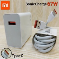 ชุดชาร์จ XIAOMI 33W 67W สายชาร์จ หัวชาร์จ ของแท้ 33W/67W Xiaomi USB Type C Quick Charge รุ่น เสียวมี