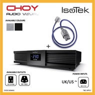 IsoTek Evo3 Sigmas Power Conditioner + Isotek Evo3 Premier C19 Power Cord