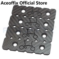 ⭐[SG Seller] Aceoffix 4 pcs / set Ultralight 3K Carbon Pedal Plate for Folding Bike MKS Pedal Bicycle Pedal