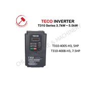 TECO Inverter T310 Series / PN: 3.7kW~5.5kW / T310-4005-H3, 5HP ~ T310-4008-H3, 7.5HP