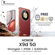 HONOR X9d 5G 24(12+12)GB+256/512GB HONOR Malaysia Warranty